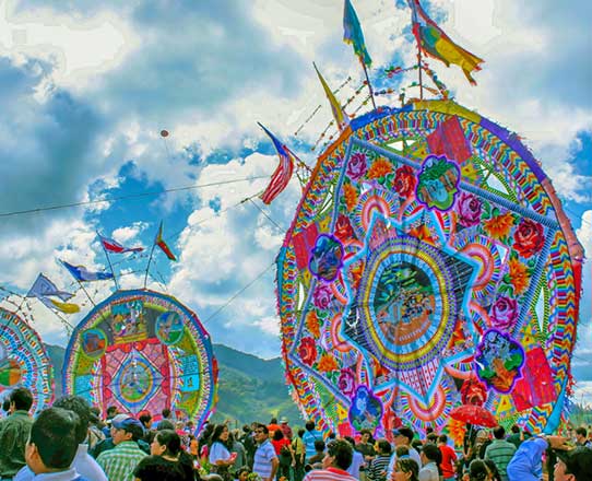 Guatemala Traditions Giant Kites Fest